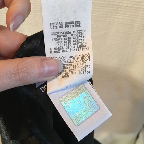 Dolce & Gabbana D&G M 90s Style Slip Skirt Black - Picture 8 of 8